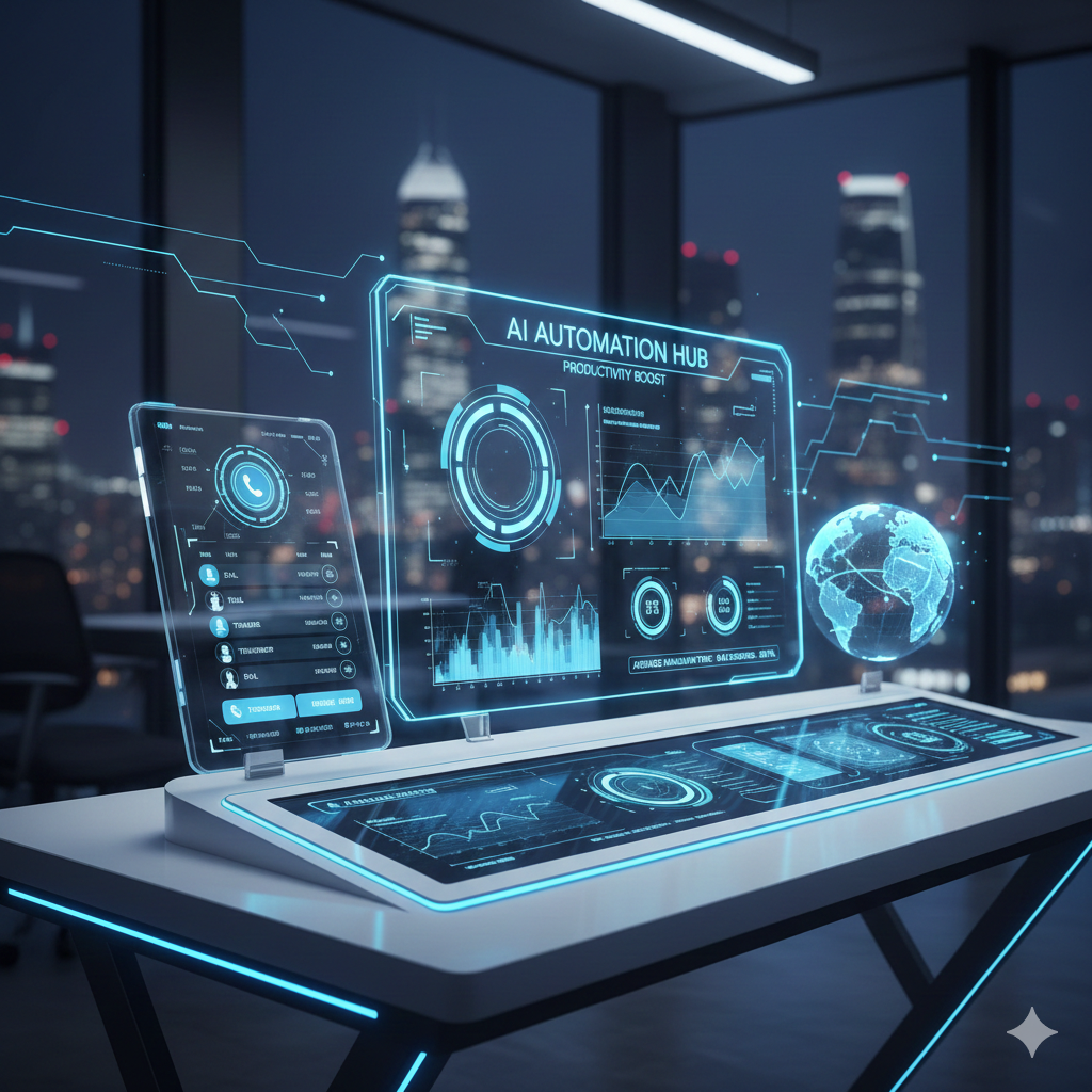 AI Call Automation System Improving Business Productivity