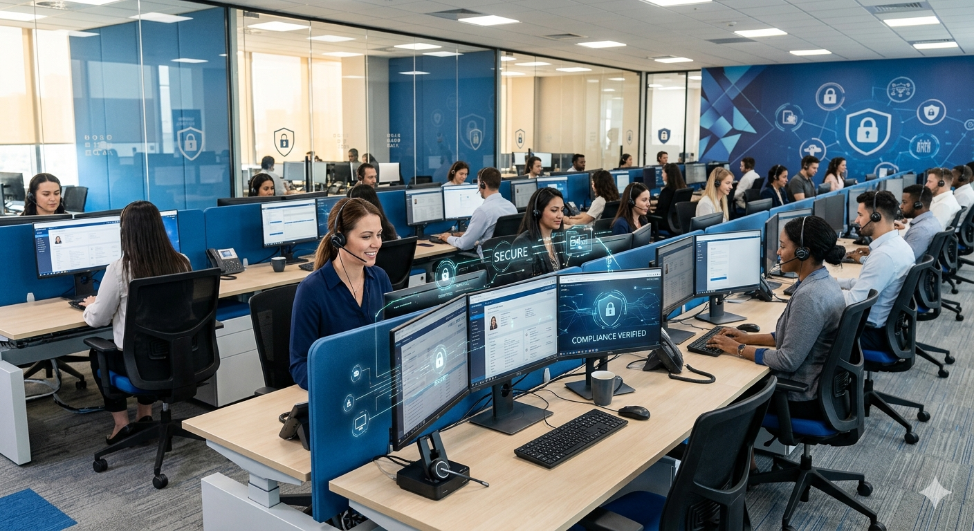 FCC call center rules and secure communication